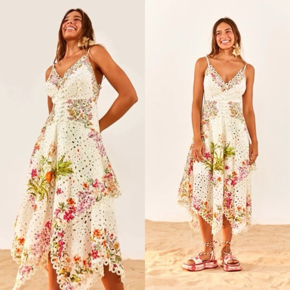Farm rio dress size m, fits more like a 4-6